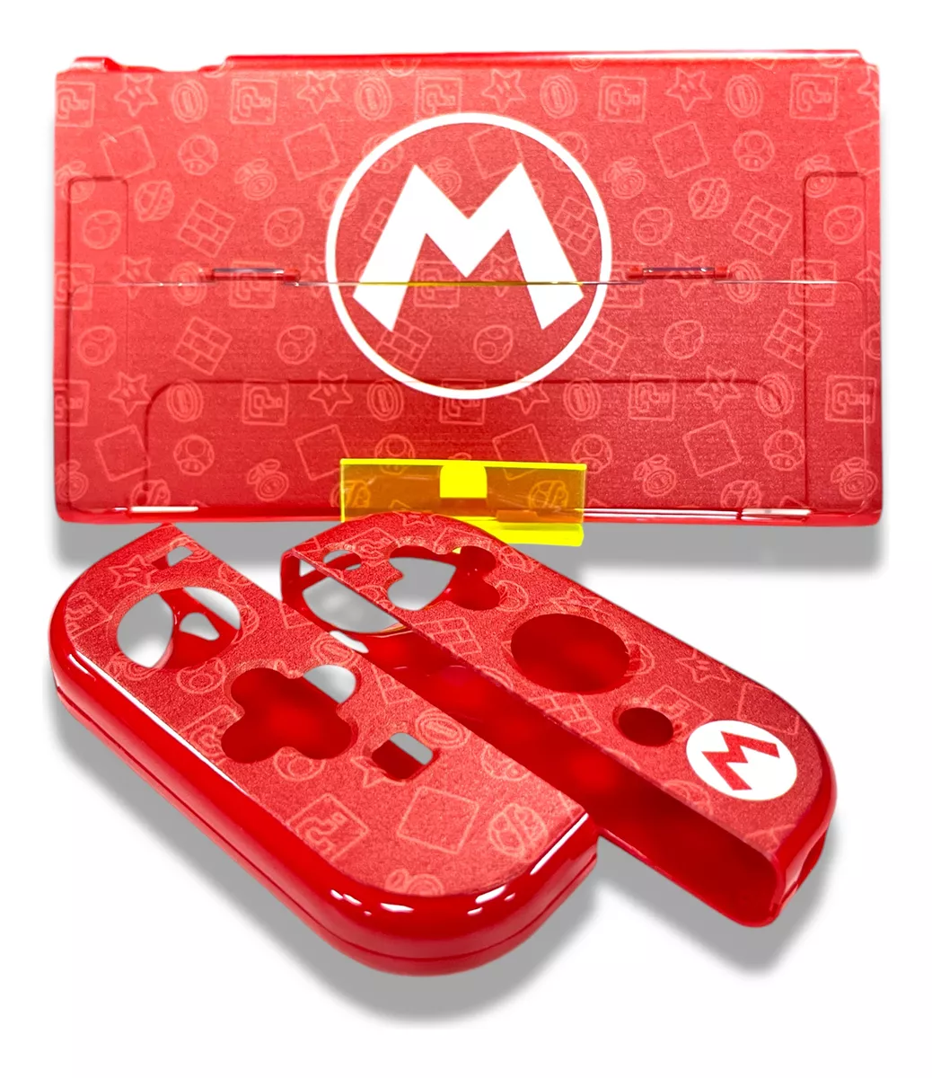 Funda Protectora De Acrílico Para Nintendo Switch Oled Mario Bros - Imagen 2