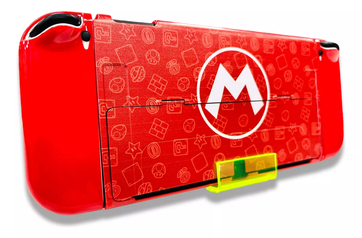 Funda Protectora De Acrílico Para Nintendo Switch Oled Mario Bros - Imagen 8